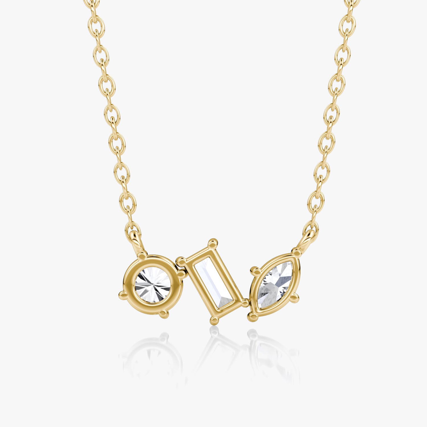 lab grown diamond necklace
